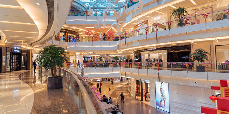 Shopping Malls, Service Areas